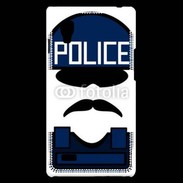 Coque LG Optimus L9 Moustache policier