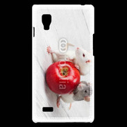 Coque LG Optimus L9 Rats gourmands