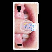 Coque LG Optimus L9 Fuck you 5