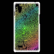 Coque LG Optimus L9 Empreintes digitales de couleur