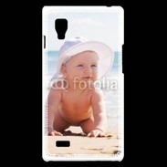 Coque LG Optimus L9 Bébé à la plage