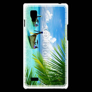 Coque LG Optimus L9 Plage tropicale