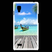 Coque LG Optimus L9 Plage tropicale