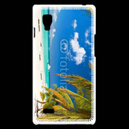 Coque LG Optimus L9 Plage paradisiaque des caraïbes