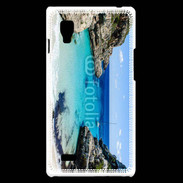 Coque LG Optimus L9 Crique paradisiaque 