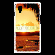 Coque LG Optimus L9 Fin de journée sur plage Bahia au Brésil
