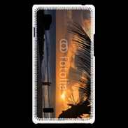 Coque LG Optimus L9 Couple romantique sur la plage