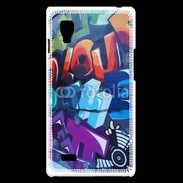 Coque LG Optimus L9 Graffiti sur un mur