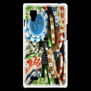 Coque LG Optimus L9 Jetons de poker en folie