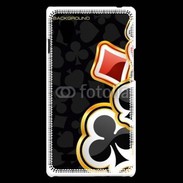 Coque LG Optimus L9 Carte de poker
