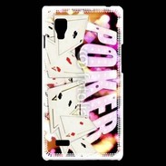 Coque LG Optimus L9 Poker and fire 1