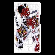 Coque LG Optimus L9 Illustration poker 1