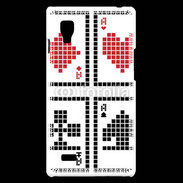 Coque LG Optimus L9 Pixel card