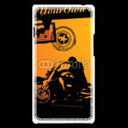 Coque LG Optimus L9 motorcycle rider background