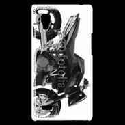Coque LG Optimus L9 Tuning moto noire