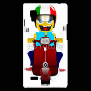 Coque LG Optimus L9 J'aime le scooter