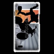 Coque LG Optimus L9 Stunt Motocross 1