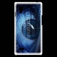 Coque LG Optimus L9 oeil de geek