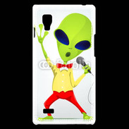 Coque LG Optimus L9 Alien chanteur