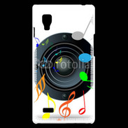 Coque LG Optimus L9 Enceinte de musique