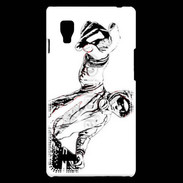 Coque LG Optimus L9 DJ en dessin