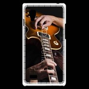 Coque LG Optimus L9 Guitariste 2