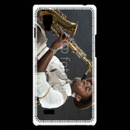 Coque LG Optimus L9 Jazzman Américain 1