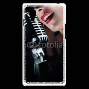 Coque LG Optimus L9 Chanteuse 1