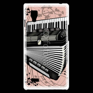 Coque LG Optimus L9 Illustration accordéon 1