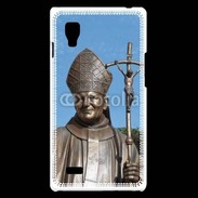 Coque LG Optimus L9 Statue Pape Jean Paul II