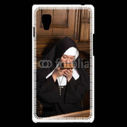 Coque LG Optimus L9 Nonne en prière 2