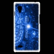 Coque LG Optimus L9 Astrologie bleue