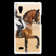 Coque LG Optimus L9 Dressage Equitation