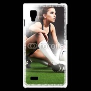 Coque LG Optimus L9 Rugby féminin