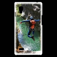 Coque LG Optimus L9 Canyoning