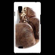 Coque LG Optimus L9 Vieux gant de boxe