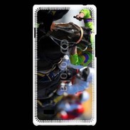 Coque LG Optimus L9 Course de chevaux