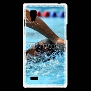 Coque LG Optimus L9 Nageur compétition