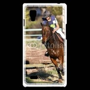 Coque LG Optimus L9 Parcours complet Equitation