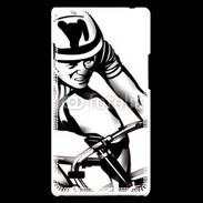Coque LG Optimus L9 Dessin de cycliste