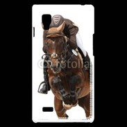 Coque LG Optimus L9 Saut d'obstacle 3