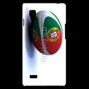 Coque LG Optimus L9 Ballon de rugby Portugal