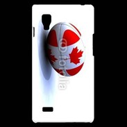 Coque LG Optimus L9 Ballon de rugby Canada