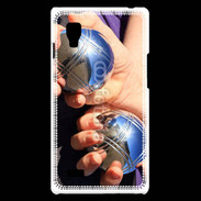 Coque LG Optimus L9 Pétanque féminine