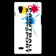 Coque LG Optimus L9 Paintball Extrème Sport