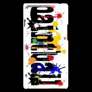 Coque LG Optimus L9 Paintball logo 1