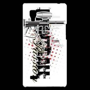 Coque LG Optimus L9 Passion paintball