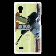 Coque LG Optimus L9 Gardien de Hockey sur gazon