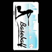 Coque LG Optimus L9 Passion du Baseball 5