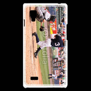 Coque LG Optimus L9 Batteur Baseball